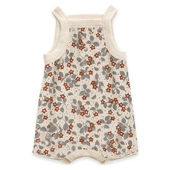 Mercatoo Toddler Baby Boys Girls Romper Jumpsuit Sleeveless Floral Bodysuit Toddler Summer Camisoles Clothes Outfits