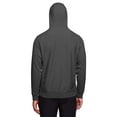thumbnail image 2 of Team 365, The Adult Zone HydroSportÃ¢â€žÂ¢ Heavyweight Full-Zip Hooded Sweatshirt - DARK GREY HEATHR - M, 2 of 2