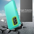 thumbnail image 3 of NIFFPD Galaxy A53 5G Case, Samsung A53 5G Case, Dual Layer Heavy-Duty Rugged Shockproof Anti-Drop Protective Case for Samsung Galaxy A53 5G Green&Yellow, 3 of 6