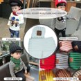 thumbnail image 3 of Qarigey Bufanda para niños Cómoda para mantener el calor Bufandas flexibles para niños pequeños Accesorios de ropa exquisitos Accesorio de ropa para Accesorios de disfraces Blanco 120cmx8cm Qarigey AP009116-12, 3 of 6