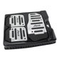 thumbnail image 5 of Pedal de pie para coche, 3 piezas/juego, pedal de freno de acelerador antideslizante manual para automóvil, pedal de freno de coche elaborado por expertos, 5 of 5