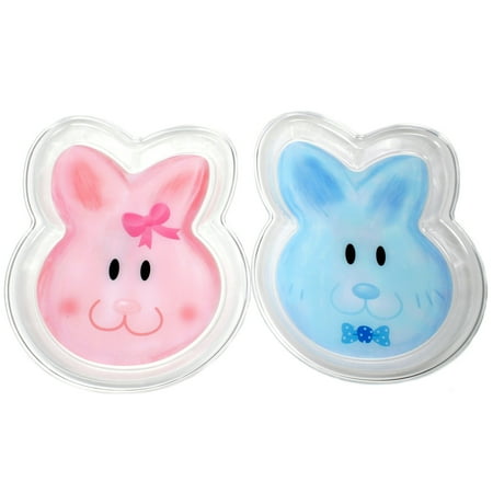 Chef Craft Select Plastic Easter Bunny Dinner Plate, 10.25 inch, Color May Vary