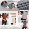 thumbnail image 3 of SUNBS Womens Summer Tops Short Sleeve Sweaters Tunic Tops Dressy Casual Business Shirts, 3 of 8