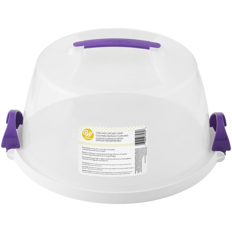 Wilton Cake and Cupcake Carrier, Perfect 10-Inch Round Cake