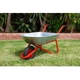 thumbnail image 3 of Daytek Galvanized HomeGardener Wheelbarrow, 3 of 6
