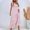 Pink, variant on Abtuhar Womens Plus Size Summer Dresses ,Womens Dresses Trendy,Women's Spring And Summer New V-neck Waist Full Skirt Ruffled Elegant Dress Women's Sleeveless V-neck Ankle Dress