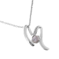thumbnail image 1 of Jumpingount Collar con colgante elegante boda compromiso gargantilla novias joyería romántica regalos de cumpleaños accesorios de disfraces Ropa, zapatos y accesorios Miscelánea Weiß Jumpingount AP011043-03, 1 of 1
