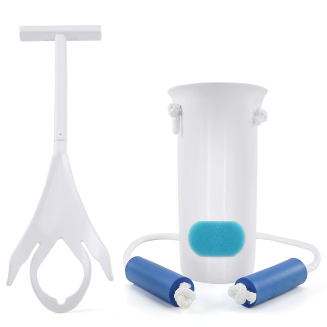 Dispositivo flexible para calcetines Sock Aid Kit Jellas, color blanco