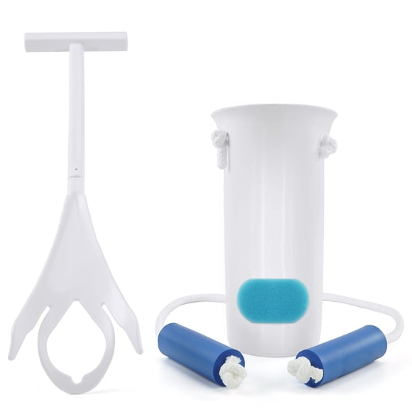 Dispositivo flexible para calcetines Sock Aid Kit Jellas, color blanco