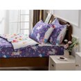 thumbnail image 5 of NTBED 3pcs Kids Comforter Sets Zipper Bedding Set for Girls,Twin Kid Bedding Set Rainbow Comforter Unicorn Bedding Set for Kid,All in one Zipper Bedding(Purple,Twin), 5 of 8