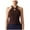 Coffee, variant on AherBiu Women Yoga Tank Tops with Built in Bra Keyhole Neck Racerback off Shoulder Sleeveless Workout Tops for Women
