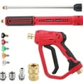 thumbnail image 3 of 3 In1 Water Gun Set 4000psi High Pressure Washer Gun For Fence,  Patio Cleaning, Floor, Car Portable And Lightweight Design, 3 of 9