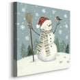 thumbnail image 3 of Jolly Snowman I- Gallery Wrapped Canvas, 3 of 9