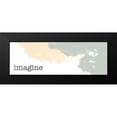 thumbnail image 2 of Hogan, Melody 14x7 Black Modern Framed Museum Art Print Titled - Desert Imagine, 2 of 5