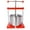 Red#1, variant on Olurrisa Fruit Wine Manual Press - 0.53 Gallon Stainless Steel Barrels Press Machine for Juice, Vegetable,Wine,Olive Oil