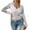 White, variant on JGGSPWM Women's Sheer Floral Lace Long Sleeve Bodysuit: V Neck Slim Fit Bottom Shirts for Elegant Comfort Black M