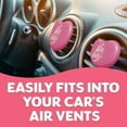 thumbnail image 4 of Jelly Belly Vent Clip Auto Air Freshener - Pink Grapefruit, 2 Pack, 4 of 5