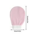 thumbnail image 3 of YiJuHui 6pcs Exfoliating Gloves Deep Cleansing Scrub Mitts for Body Dead Skin Removal Shower Massage Bath Towel Reusable, 3 of 5