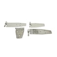 thumbnail image 3 of Kentrol 94-95 Jeep Wrangler YJ Hardtop Door Hinge Set 4 Pieces - Polished Silver, 3 of 6