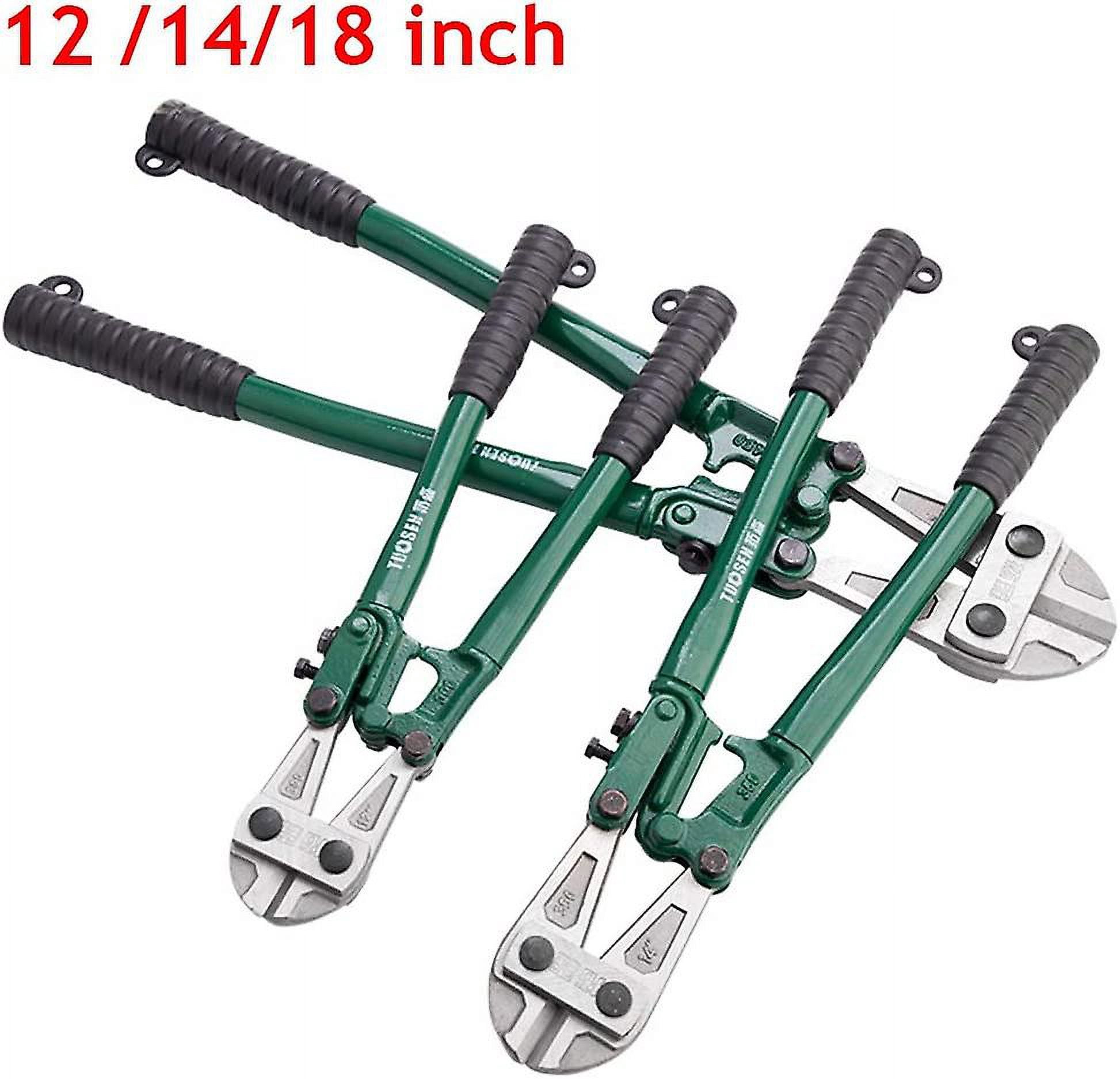 12/14/18 Inch Wire Bolt Cutter Tool Heavy Duty Pliers Strong Shear Lock Chain Thicken Hand Tools Labor Saving Cutters Cz394-14Inch