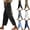 #03 Black, variant on Casual Summer Linen Slacks for Women – High Waist Gauze Lightweight Loose Fit Trousers with Pockets, White M