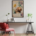 thumbnail image 5 of 1000 Piece Jigsaw Puzzle – Vintage Snail with Garden and Flower Design | Relaxing Puzzle for Nature Enthusiasts | Great for Gifting, 5 of 7