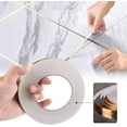 thumbnail image 4 of Cinta adhesiva para juntas de baldosas, versión mejorada y engrosada, cinta de cerámica impermeable, para pisos, puertas y ventanas, techos, decoración del hogar (oro 1 * (2 cm * 50 m)), 4 of 5