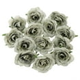 thumbnail image 2 of 30*Flower Clearance! Nomeni 30Pc Rose Artificial Flower Single Head Silk Cloth Small Rose Artificial Flower, Fake Flowers Promotion Sale! Green, 2 of 3