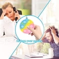 thumbnail image 3 of Mini Pop Toy, Keychain Pop Bubble Popping Sensory Toy, for Kids Adults (2pcs), 3 of 5