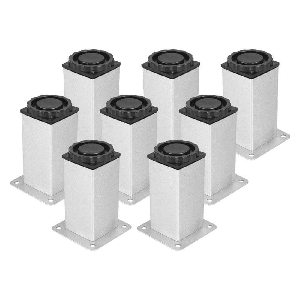 4 Inch Furniture Legs Aluminium Alloy Adjustable Feet Table