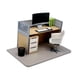 thumbnail image 4 of Decoración de casa de muñecas, muebles de oficina, mini escritorio de computadora, modelo 1/12, adornos de computadora en miniatura, juguetes de juego Conjunto C, 4 of 8