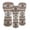Aztec African Tribal, variant on Uorisanigo Golf Club Head Covers for Woods and Drivers - Premium Leather Highland Cow Retro Aztec Golf Club Covers - Personalized Headcovers Set Accessories for Men, Fits Most Size