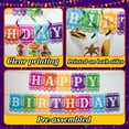 thumbnail image 3 of Mexican Birthday Banner, Mexican Themed Hanging Swirls, Fiesta Birthday Banner, Mexican Birthday Party Decorations, Taco Birthday Party Decor, Feliz Cumpleanos, Pre-assembled (10Pcs), 3 of 6