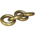 thumbnail image 5 of 16" x 3" Gold Aluminum Chain Sculpture, by DecMode, 5 of 7