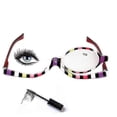 thumbnail image 1 of 2 Pack Magnifying Makeup Glasses Eye Make Up Spectacles Flip Down Lens Folding Cosmetic Womens Reading Glasses +2.50, 1 of 5