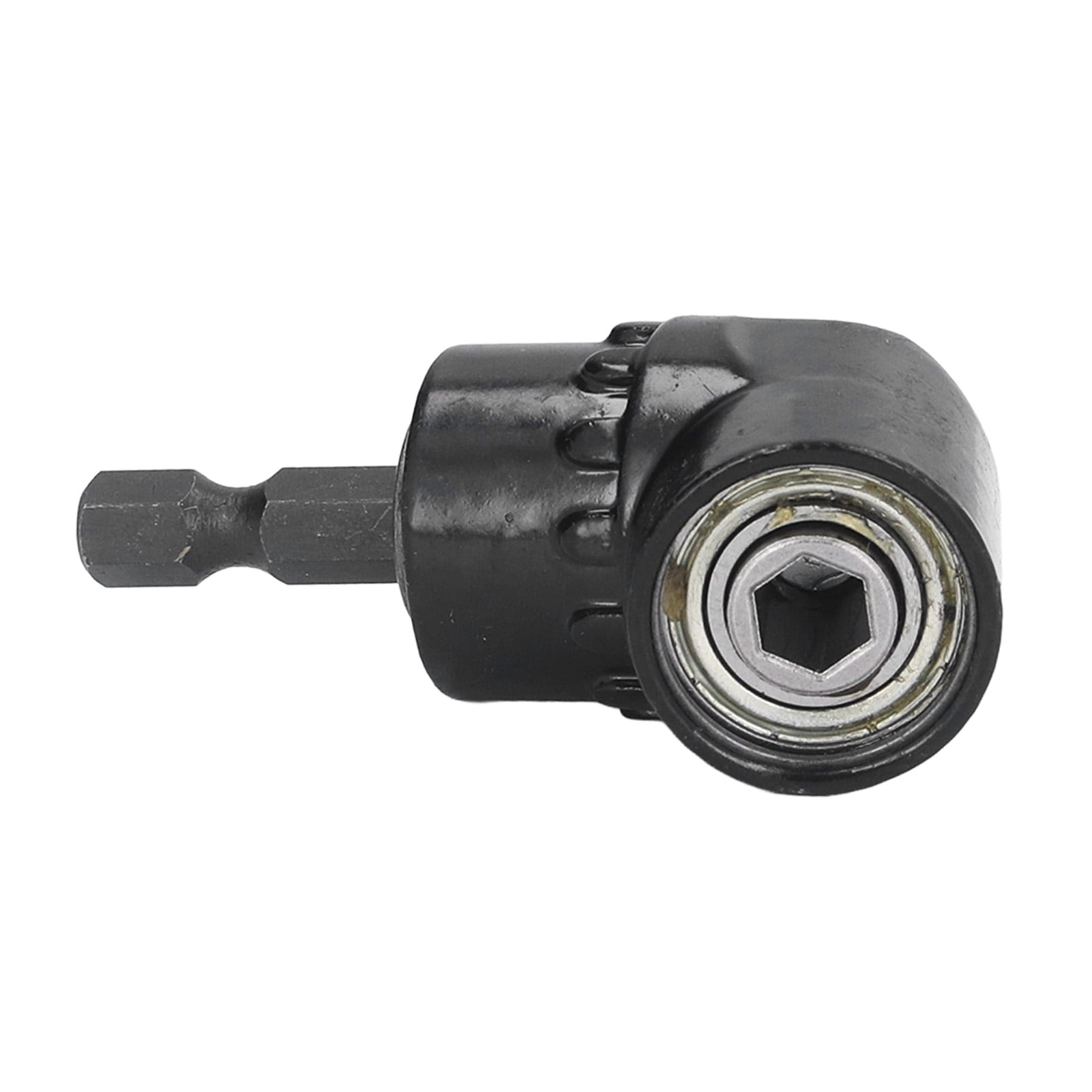 Angled Bit Holder 1 4in Hex Shank Vanadium Steel Right Angle Drill Adapter Rustproof High Hardness For Working Walmart