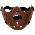 thumbnail image 1 of Hannibal Lecter Mask Cosplay The Silence of The Lambs Half Face Killer Prop Resin, 1 of 5