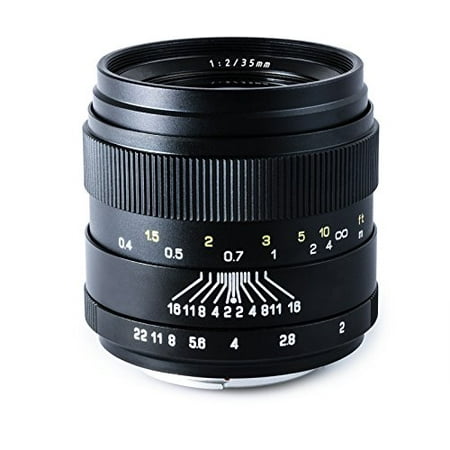 Oshiro 35mm f/2 LD UNC AL Wide Angle Full Frame Prime Lens for Canon EOS 70D, 60D, 60Da, 50D, 40D, 7D, 6D, 5D, 5Ds,