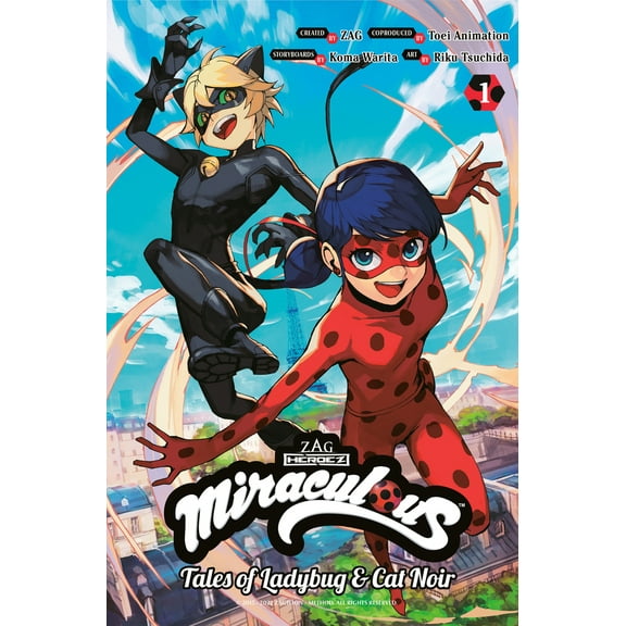 Pre-Owned Miraculous: Tales of Ladybug & Cat Noir (Manga) 1 (Paperback) 1646517105 9781646517107