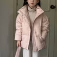 thumbnail image 4 of Girls' Winter Jacket, Warm Down Jacket with Bag for Medium and Large Children, 4 of 6