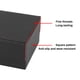 thumbnail image 5 of Caja de tarjetas de cubierta para Juegos Bewildely estuche de almacenamiento de Cuero PU Negro rojo, 5 of 6