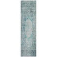 thumbnail image 2 of Addison Rugs Chantille Indoor/Outdoor Traditional Oriental Teal Washable Runner Rug, 2'3" x 7'6", 2 of 6