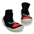 thumbnail image 2 of s de Bebé de Deporte Antideslizantes de Suela Calcetines Tejer de Cuna First Walkers 22 y 23, 2 of 9