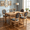 Grey, variant on French Country Dining Chairs Set of 4, Linen Upholstered Oval Back Dining Room Chairs with Antique Solid Wood Frame, Farmhouse Accent Side Chairs for Kitchen, Living Room