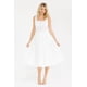 thumbnail image 1 of Vestido midi con encaje Roman Fashion /Juvenil, 1724 (Ivory) blanco M, 1 of 4