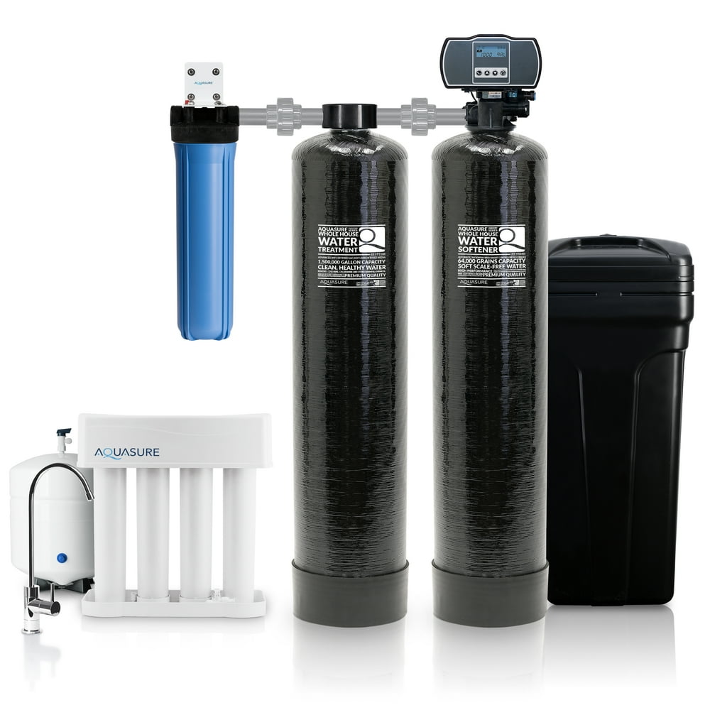 Aquasure Signature Series Complete Whole House Water Treatment System w