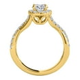 thumbnail image 3 of Aonejewelry 0.70 Carat Diamond Engagement Bridal Ring Set 14K Solid Yellow Gold, 3 of 4
