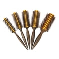 thumbnail image 3 of 2X Peine de Sarga Recta para El Cabello, Cepillo de Cerdas de Natural, Cepillo Redondo, Rizador de Soplado, 3 of 6