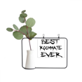 thumbnail image 1 of Best Roommate Ever Graduation season Metal Picture Frame Cerac Vase Decor, 1 of 3