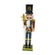 thumbnail image 4 of Figura de Cascanueces de Madera Decoración Navideña Mesa Navideña Regalo Hecho a Mano Figura Ropa roja, 4 of 9